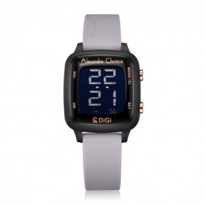 Alexandre Christie AC 9369 Black Purple Rubber LHRIPBAPU